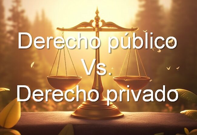 Diferencia entre derecho público y derecho privado