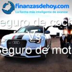 Diferencia entre seguro de coche y seguro de moto