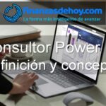 consultor power bi definición concepto qué es