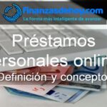 préstamos personales online definición qué es concepto