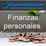 Finanzas personales definición qué es concepto