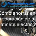 cómo ahorrar en la reparación de tu patinete eléctrico