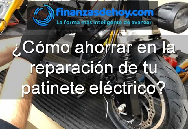 cómo ahorrar en la reparación de tu patinete eléctrico