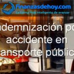 indemnización por accidente en transporte público