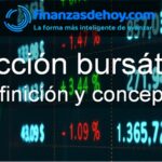 Acción bursátil qué es definición concepto