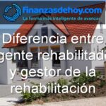 Diferencia entre agente rehabilitador y gestor de la rehabilitación