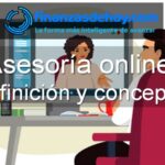 asesoría online qué es definición concepto