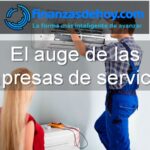 el auge de las empresas de servicios