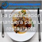 planificación financiera para un restaurante