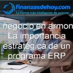 importancia estratégica de un programa ERP