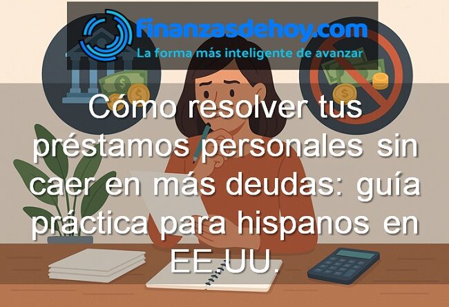 Cómo resolver tus préstamos personales sin caer en más deuda en USA