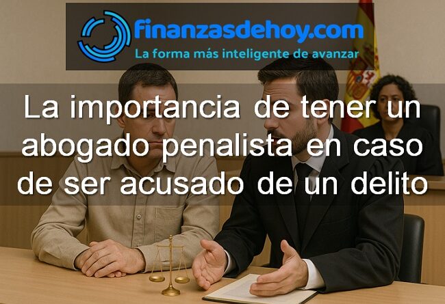 importancia de tener un abogado penalista en caso de ser acusado de un delito