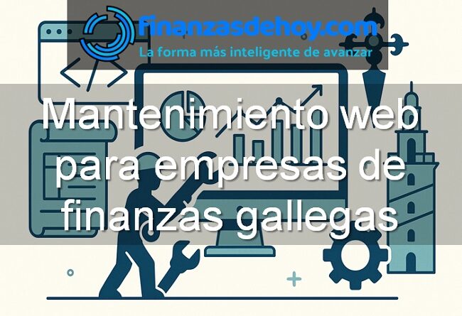 mantenimiento web para empresas de finanzas gallegas