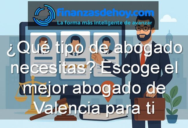 qué tipo de abogado necesitas en Valencia